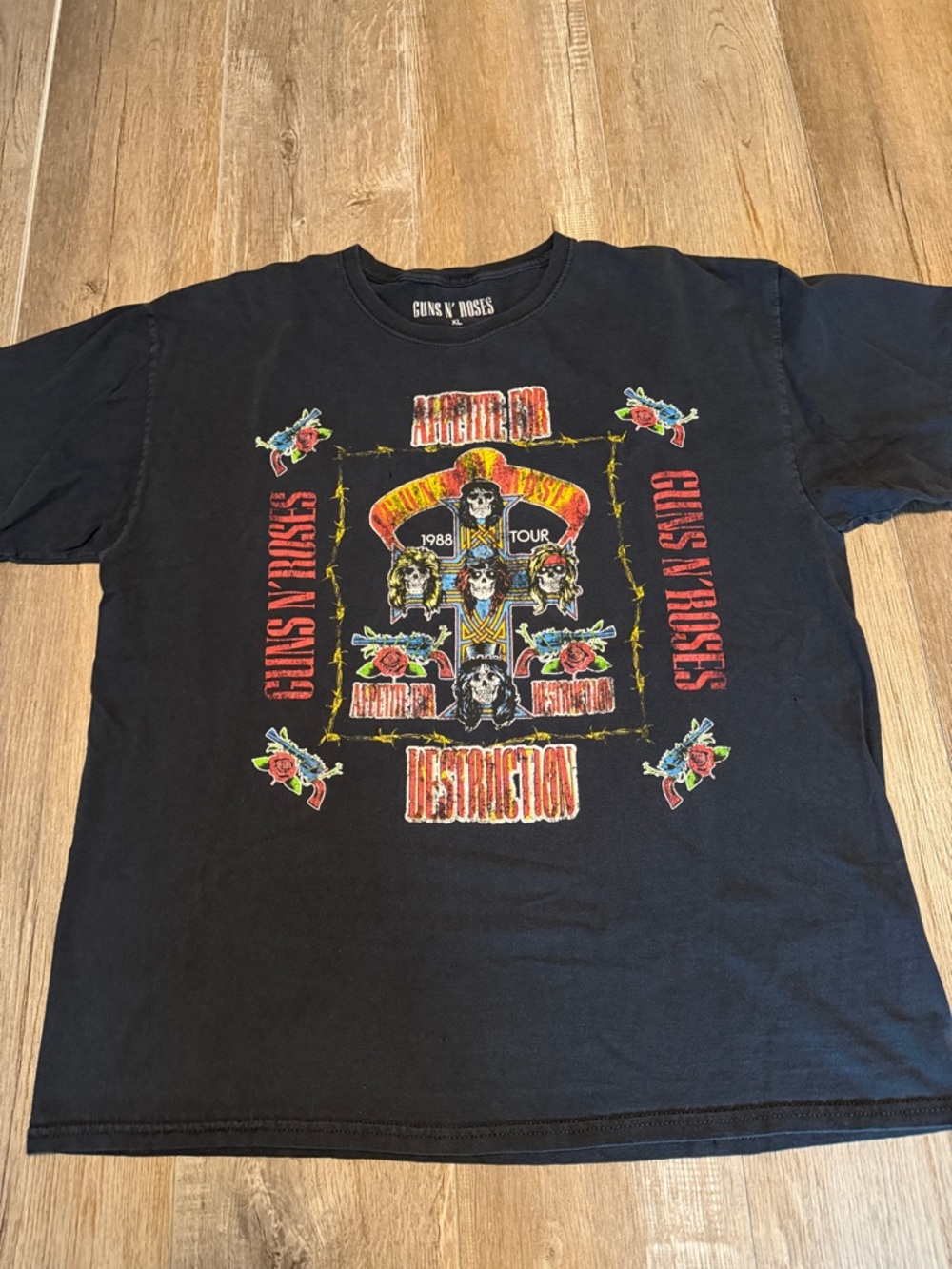 Guns N’ Roses Appetite for Destruction Graphic Vintage Band T-Shirt